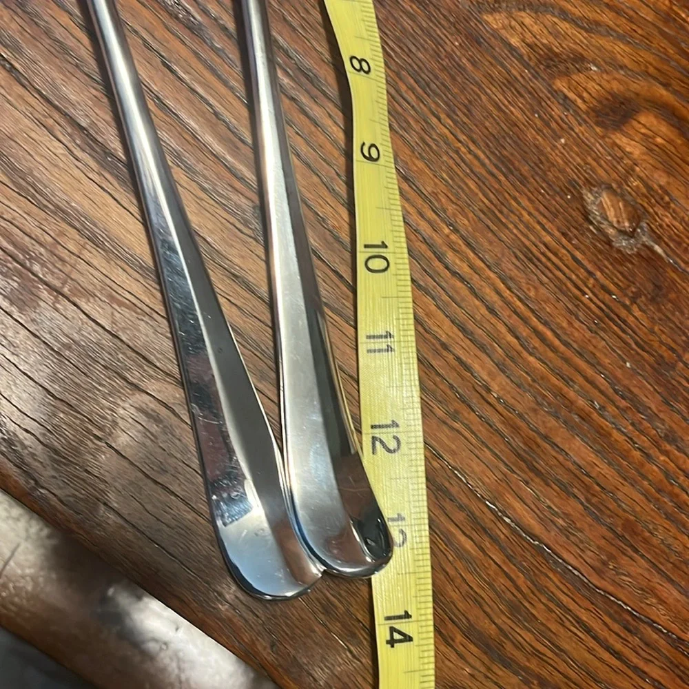 Silver-plated Salad Fork and Spoon Set